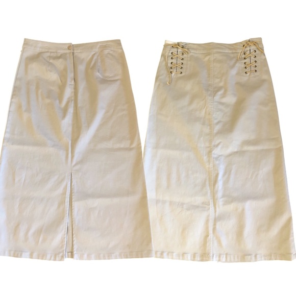 VtG Fr0nT SliT G0rGe0uS LeAthEr LaCe-uP MaXi SkiRt 🐴 - Picture 2 of 13